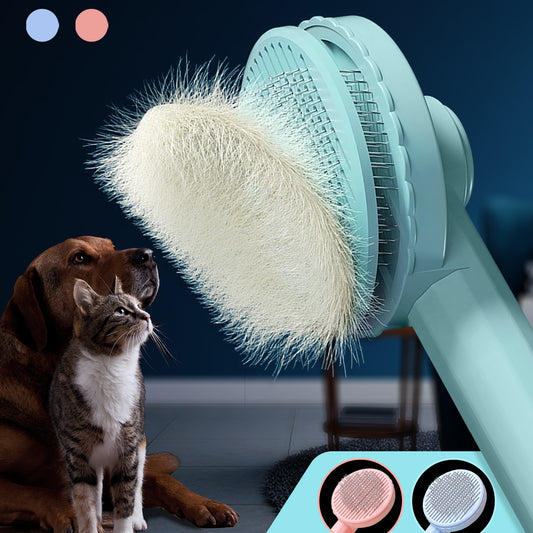 Pet Grooming Hair Remover Brush Short Massager Pet Accessories