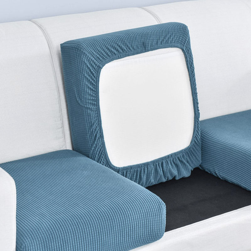 Thick Stretch Solid Color Sofa Cover Non-Slip Couch Protector