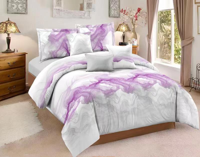 Beautiful Abstract Art Ink Comforter & Pillow Case (No Sheet Set)