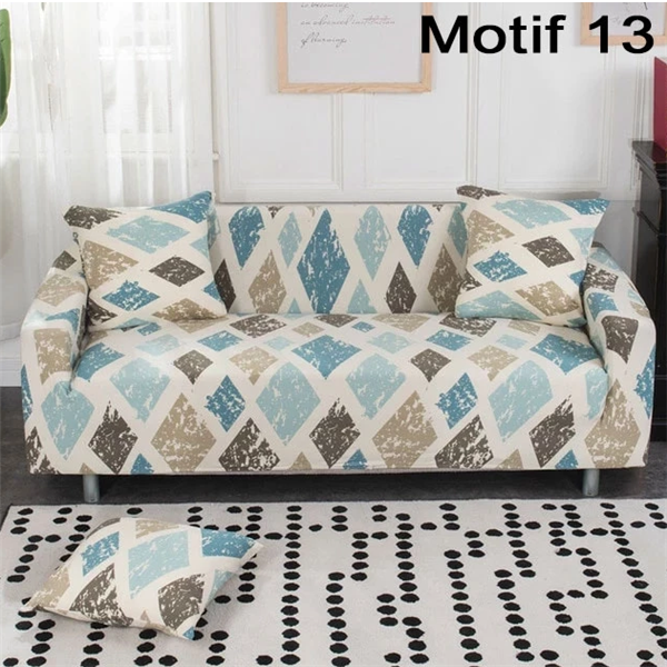 Uniquely Styled Sofa Cover & Sofa Cushion with Super Stretch