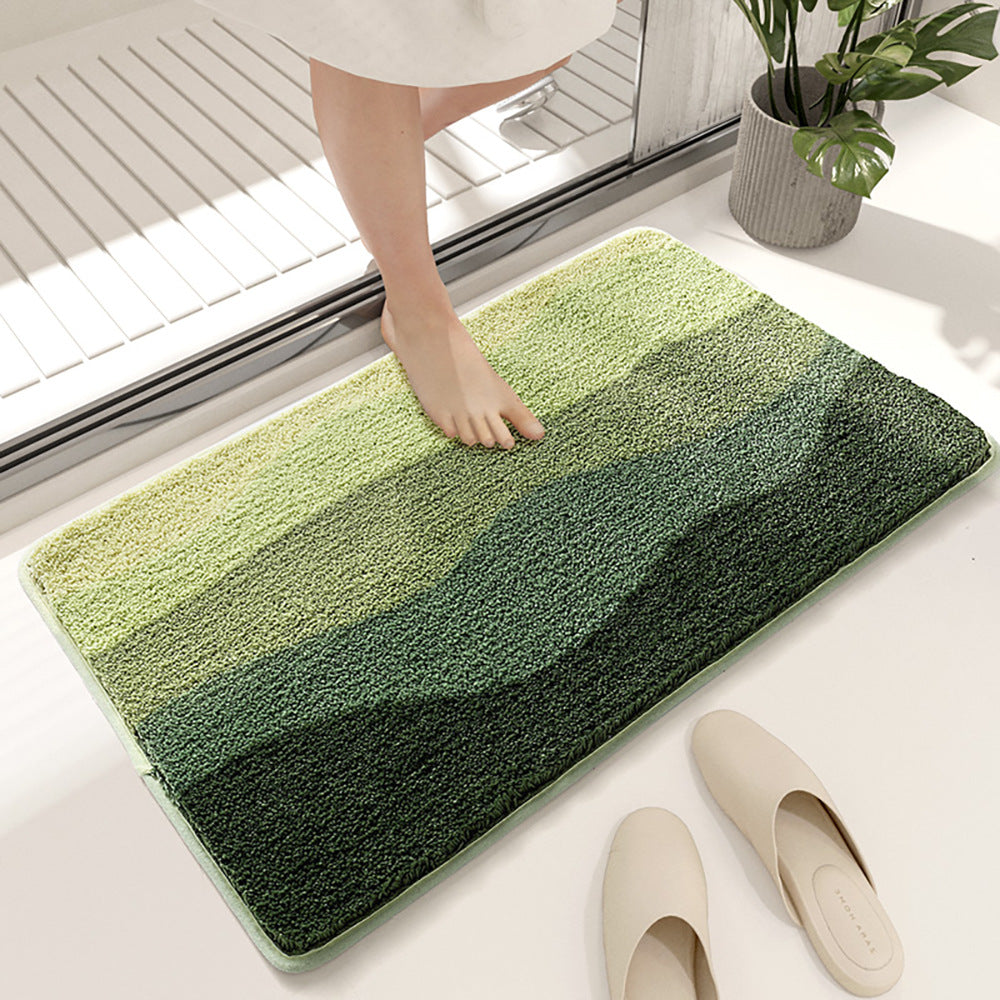Super Soft Non-Slip Water Absorbent Thick Bathroom Floor Mat