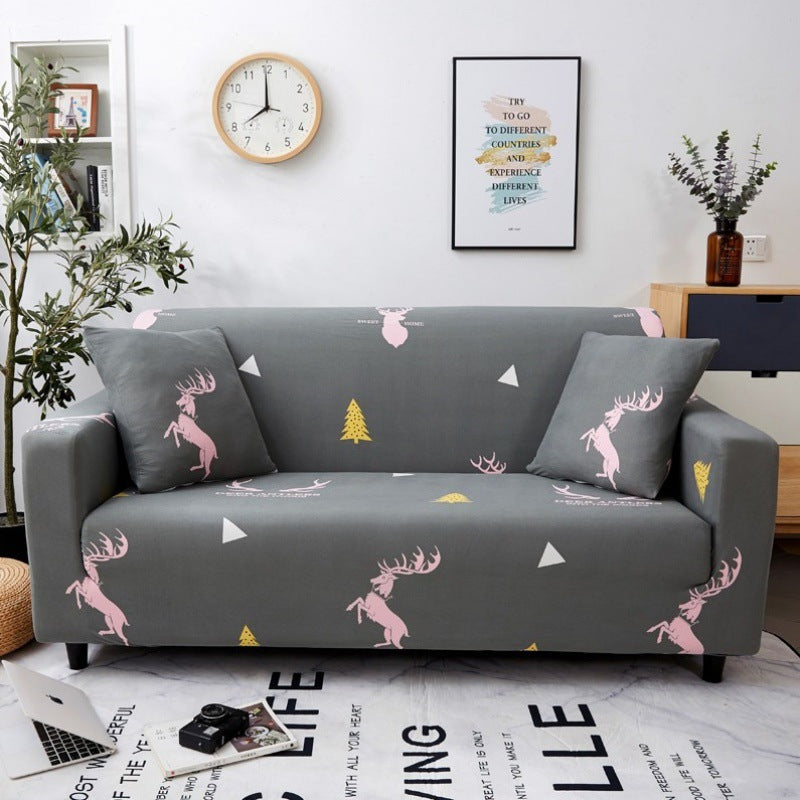 Universal Nordic Sofa Cover 1 Piece Sofa Slipcover for Livingroom