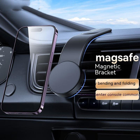 Magnetic Bendable Car Mobile Phone Holder Car Dash Mount Compatible With Phone