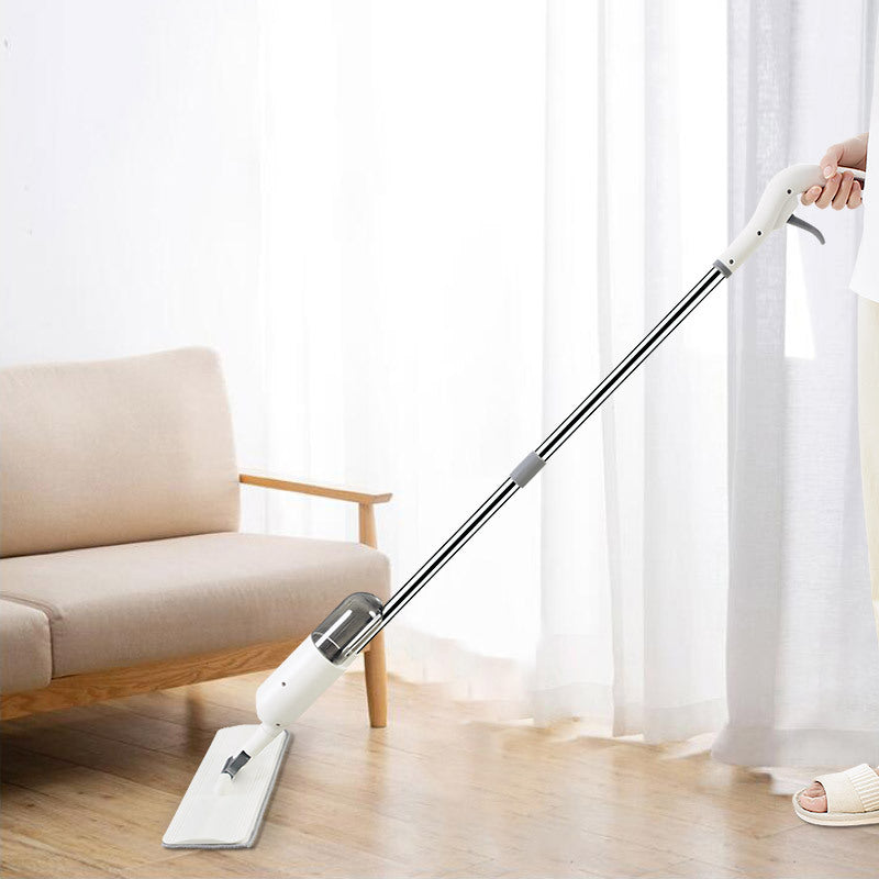 Mop for Floor Cleaning with Refillable Spray Bottle and Washable Cotton Pads for Home or Commercial Use