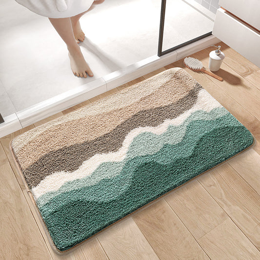 Super Soft Non-Slip Water Absorbent Thick Bathroom Floor Mat