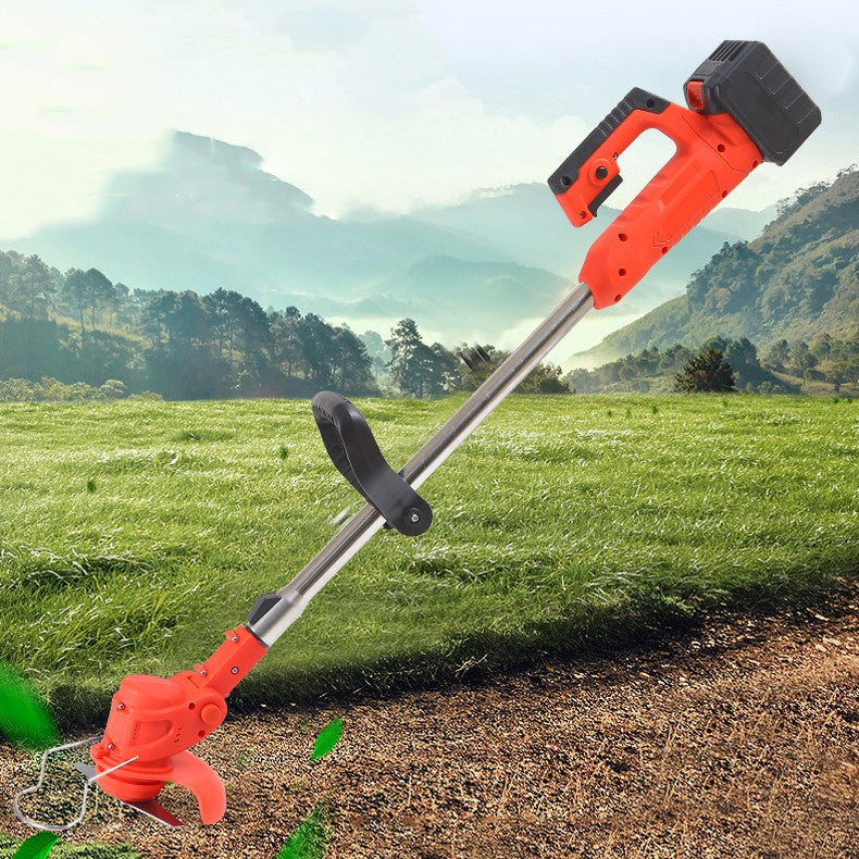 Lithium 24V Lawn Mower Handheld Rechargeable and Foldable Weed Wacker